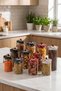 Set of 12 Glass Jars, 4 Jars of Each of 650-800-1000 Ml, Diameter: 8 Cm, Heights: 18-21-25 Cm. - 5