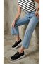 Women's Black-White Mesh Comfortable Mother Shoes with Lace Detail 2.5cm Byndoz02 - 8