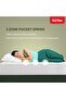 Earth Spring Pocket Spring Mattress | Natural Latex | Single Size 200L X 90W X 25H cm - 2