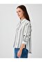Indigo Blue 100% Linen Relaxed Fit Striped Linen Shirt - 3