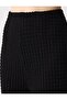 Relaxed Fit High Waist Wide Leg Patterned Knitted Pants - 5