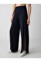 Black Loose Knitted Trousers - 4