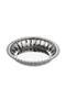 طبق سلطة فواكه من الفولاذ المقاوم للصدأ 430، وعاء ذرة، عمق 24 سم، 4 سم
