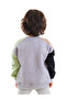 Raccoon and Bear Boy Colorful Sweatshirt - 2