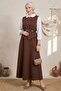 Asile Vest Skirt Double Set 1341 - Bitter Brown - 3