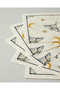 Talisman Butterfly 20-Pack Paper Napkins 33X33 cm Black - 2