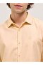 Men's Beige Solid Tailored Fit Formal Shirt for Every Occasion - 5