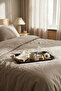 10 Pieces Tray 30 cm Plastic Serving Tray, Presentation Tray Coffee Tray-30 cm X 15 Cm-Brown - 5