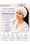 Disposable Hair Band, White, Elastic, Nonwoven, 50 Pieces, Thick Texture, Limited Edition - 7
