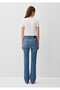 Maria Gold Premium Indigo Blue Jean Trousers 101225-89220 - 5