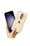 Xiaomi Redmi Note 8 Pro Compatible Case Zebana Camellia Leather Case Beige - 3