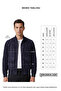 Camel Knox Men's Buttoned Lined Waist and Sleeve Knitwear College Genuine Suede Coat - 8