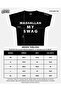 Mashallah My Swag Printed Crop Baby Tee - 3