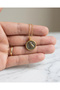 Vintage Owl Necklace, Antique Roman Coin Style Necklace, Gift Women's Necklace - 2