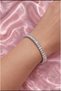 Premium Series Baget Stone Zircon Waterway Bracelet - Non-Tarnish Vip Jewelry