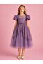 Glitter Evening Dress for Ages 6-14 - Lilac for Ages 6-7