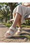 Figured White Daily Girls' Beach Garden Pool Slippers - 2
