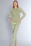 Women's Cotton Long Sleeve Pajama Set 09-272 - 3