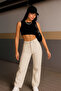 Women's Comfort Cream Palazzo Jeans