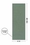 18 mm Professional Military Camping Mat - 50 Dans. Extra Density 190X50 cm - 4