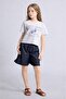 Crew Neck Printed Short Sleeve T-Shirt Girls H7646A826Sm - 2