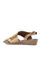 Shoes Bronze Leather Women's Sandals 01Wl1508 - 4