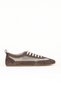 Mink Suede Women's Flat Ballerinas 01We5501