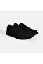 Men's Black Lace-Up Leather Sports Shoes