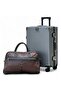 Aluminum Framed Check In Luggage 24 Inch [ 20-25KG] With Durable PU Duffle Bag Combo