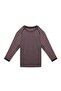Ultimate Merino Kids Seamless Striped Thermal Long Sleeve Underwear Set Pink - 3