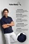 Men's Shirt Collar Pocket Classic Fit Stone T-Shirt - 5111 - 7