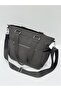 Sn-4003 Crinkle Shoulder Bag Handbag Shoulder Bag Daily Use Dark Gray - 2
