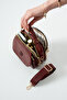 Tn-101 Women's Shoulder Bag Handbag Crossbody Bag Burgundy - 4