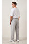 Men's Gray Parachute Fabric Baggy Oversize Loose Fit Sweatpants - 5