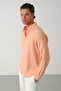 Men's Breathable Muslin Fabric 100% Cotton Washable Pocketless Shirt - 6