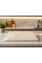 Oil Pot Under Marble Presentation Holder Marble White Cream 20x10 Cm - 2