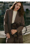 Plaid Pattern Fabric Blazer Jacket