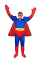 Adult Superman Costume Muscular - 3