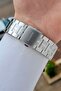 ساعة يد رجالية ذات وظيفة قابلة للتعديل بحزام أزرق اللون ورمادي اللون مقاس 44 ملم - 4