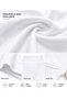Women's Diving Fabric Mid-Length Sports Shorts High Waist Firming Lycra Tights White - 5