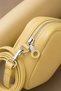Original Women's Mini Urban Cross Shoulder Bag Soft Textured Luxury Leather Adjustable Strap Ultra Light Gift for Lover Friend Mom Small Size Daily Use Shoulder Bag |   15X20X5 cm - Yellow - 5