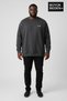 Men's Large Size Ar Printed Collar Sleeves Skirt Ribana Bisilet Collar Slim Sweatshirt Spr26Bsw956-1