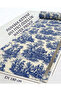 Panama Linen Width 180 cm Length 100 cm French Country Pattern Duck Cloth Meter Fabric Water Repellent