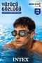 Intex Adult Swimming Goggles +14 Years - Professional Pool and Sea Goggles Water Leak Proof M-55685 - 2