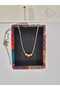 316 L Stainless Steel - Anti-Allergic - Non-Tarnish - Steel Chain - Full Steel Gold Detail - Design Necklace - 2