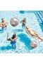 5-Pack Sequins Beach Balls 16 & 24 Inch, Inflatable Glitter Confetti Pool Toy for Party