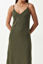 Strappy Flowy Summer Ayrobin Dress Lzv0064 Khaki - 3