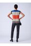 Women's Cobalt Blue Color Block Sleeveless Patterned Blouse – Sense Fit |   Lightweight   Woven |   City Energy - 2