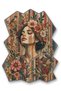 Sdt Flat Shaped Patterned Modern Woven Base Decorative Carpet Sdtamor216