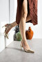 Women's Pointed Toe Ankle Strap Stiletto Heeled Shoes - 8